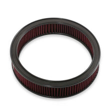 Load image into Gallery viewer, Holley RetroFilter Drive-By-Wire Air Cleaner - 16-Inch Diameter - Black 120-501 - Installation View
