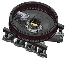 Load image into Gallery viewer, Holley RetroFilter Drive-By-Wire Air Cleaner - 16-Inch Diameter - Black 120-501 - Additional View 6