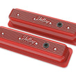Load image into Gallery viewer, Holley - SBC - Center Bolt - Gloss Red Machined 241-250 - Main Product View