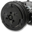 Load image into Gallery viewer, Holley SD7 A/C Compressor Black 199-104 - Detail View