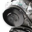 Load image into Gallery viewer, Holley SD7 Compressor Pulley Cover Black 97-185 - Main Product View