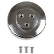 Load image into Gallery viewer, Holley SD7 Compressor Pulley Cover Polished 97-186