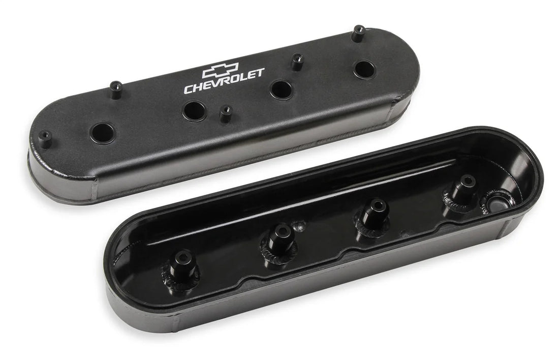 Holley - Satin Black 241-294 - Side View