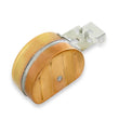 Load image into Gallery viewer, Holley Side Hung Float Brass Float assembly. 116-4 - Side View
