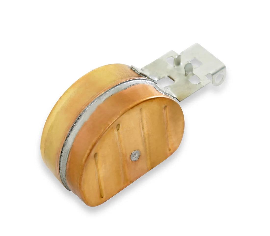 Holley Side Hung Float Brass Float assembly. 116-4 - Side View