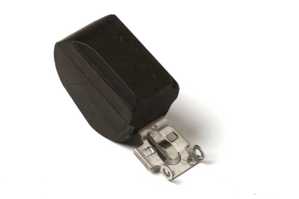 Holley Side Hung Nitrophyl Float for internally adjusted float bowls. - Side View