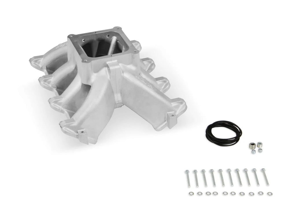 Holley Single Plane 4500 Carbureted Split-Design Race Intake Manifold - GM LS1/LS2/LS6 300-295 - Main Product View