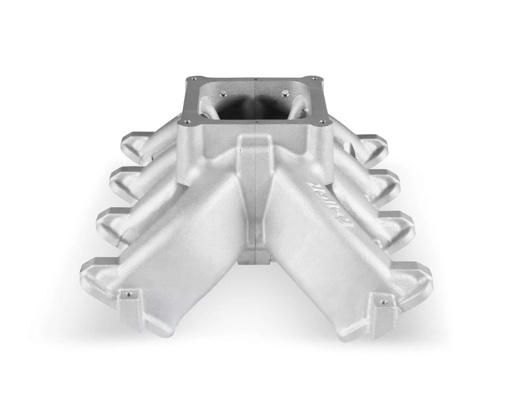 Holley Single Plane 4500 Carbureted Split-Design Race Intake Manifold - GM LS1/LS2/LS6 300-295 - Additional View 5