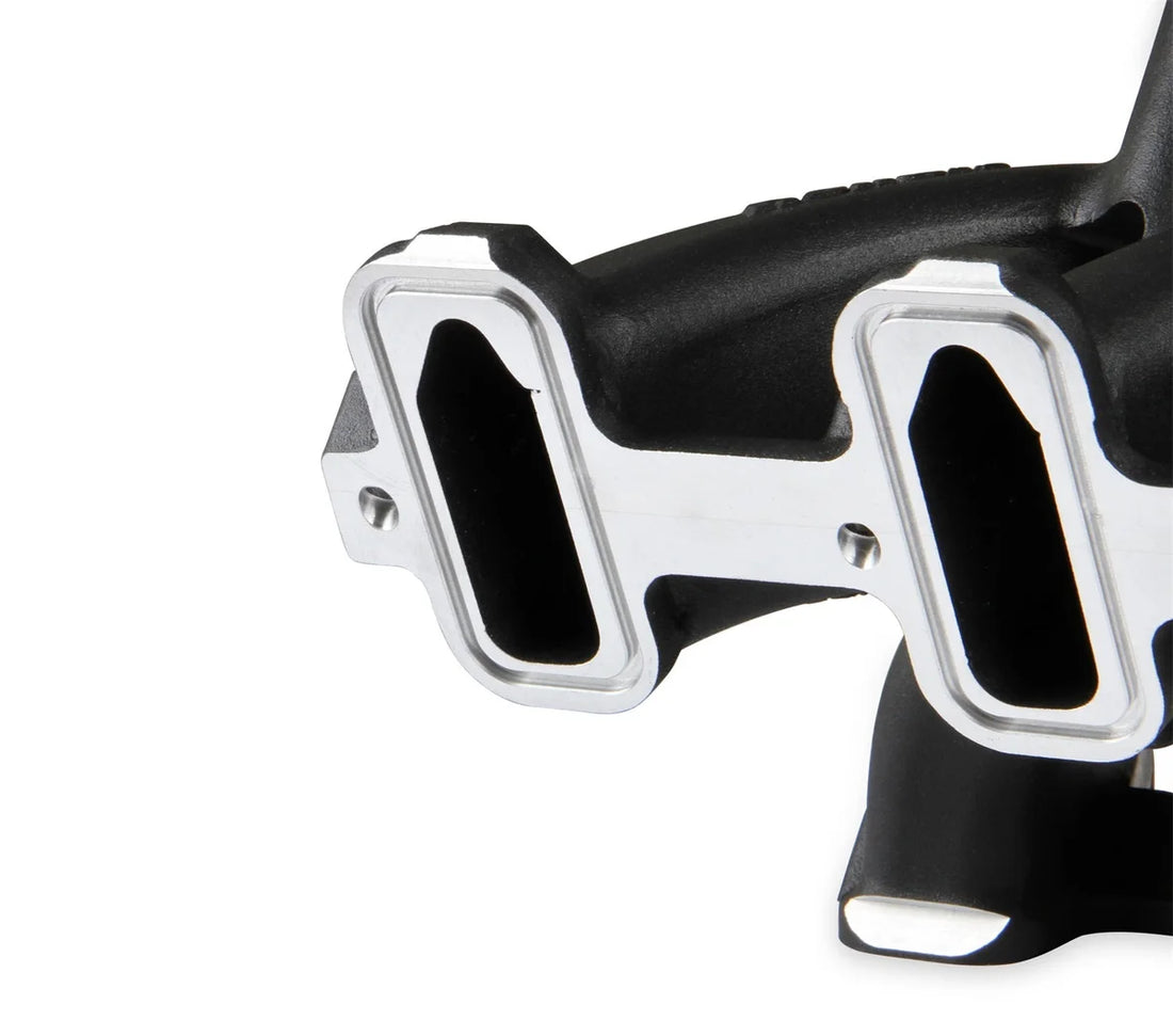Holley Single Plane 4500 Carbureted Split-Design Race Intake Manifold - GM LS1/LS2/LS6 300-295BK - Additional View 9