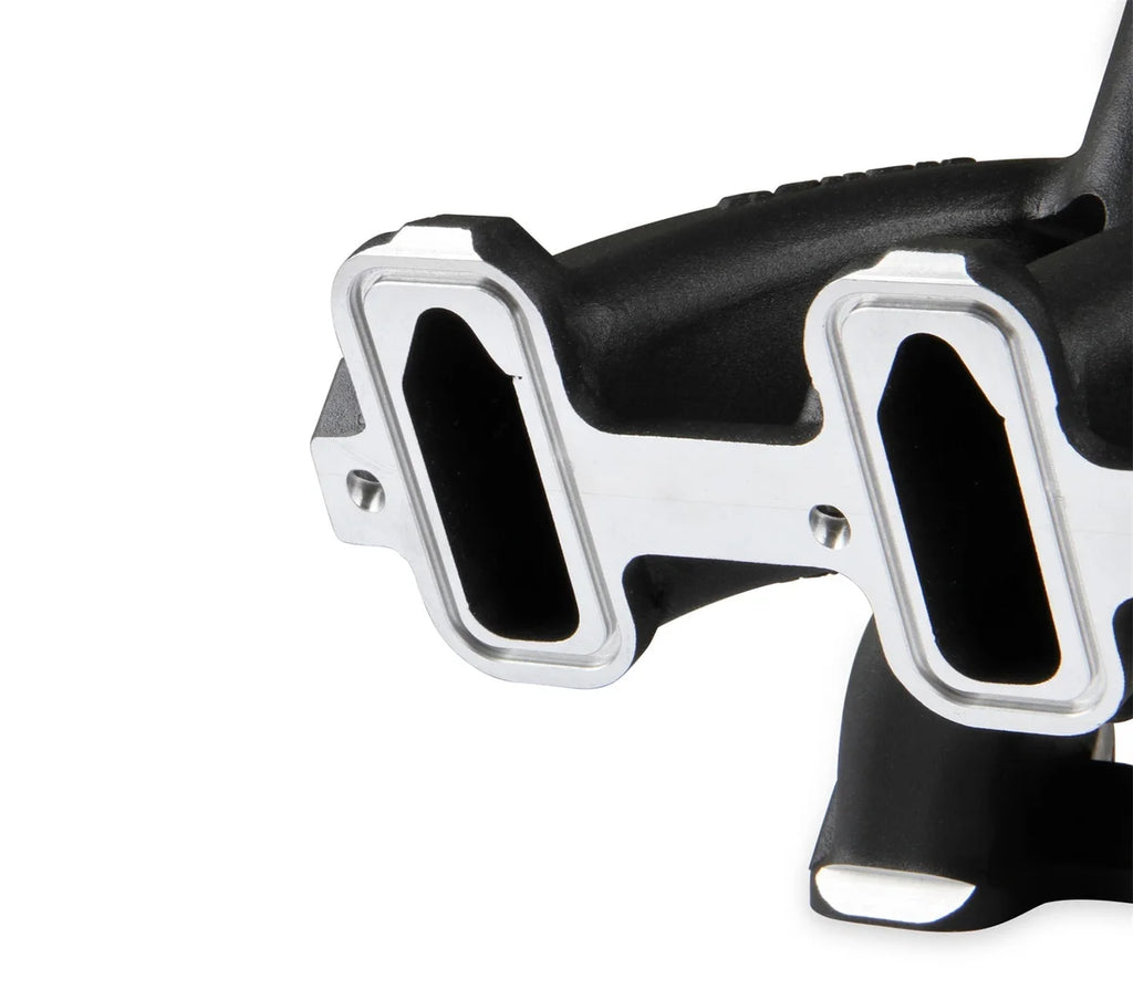 Holley Single Plane 4500 Carbureted Split-Design Race Intake Manifold - GM LS1/LS2/LS6 300-295BK - Additional View 9