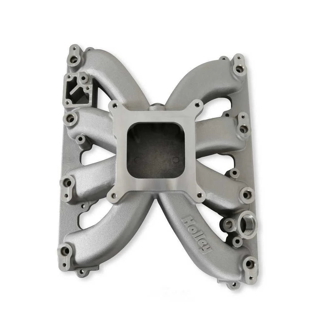 Holley Single Plane Intake Manifold for Gen III , EFI 300-930 fits Hemi - Back View