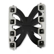 Load image into Gallery viewer, Holley Single Plane Intake Manifold for Gen III , EFI Black 300-930BK fits Hemi - Side View