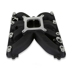 Load image into Gallery viewer, Holley Single Plane Intake Manifold for Gen III , EFI Black 300-930BK fits Hemi - Installation View