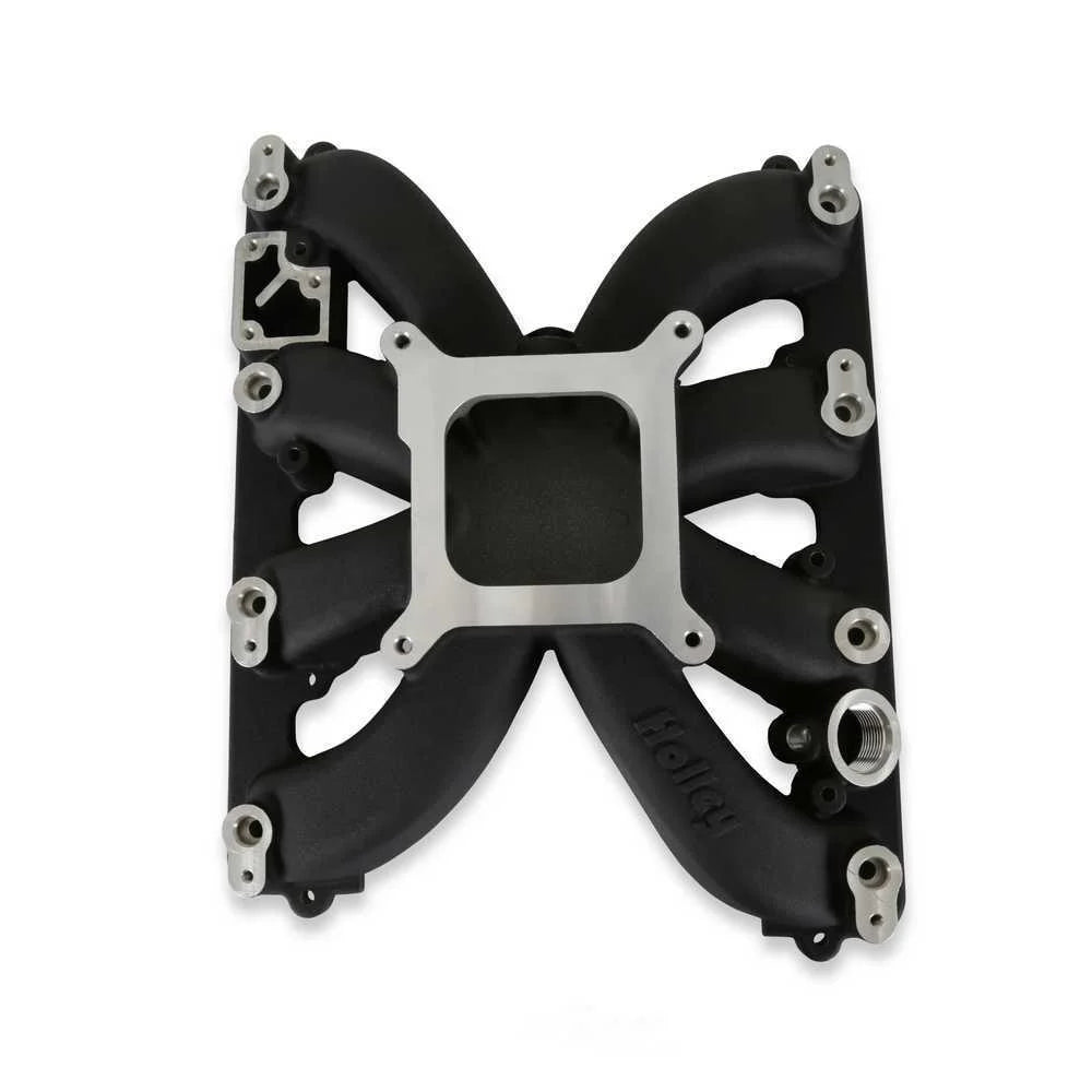 Holley Single Plane Intake Manifold for Gen III , EFI Black 300-930BK fits Hemi - Additional View 11