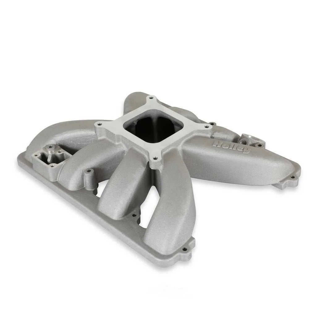 Holley Single Plane Intake Manifold for Gen III , Sniper EFI/Carb 300-931 fits Hemi - Side View