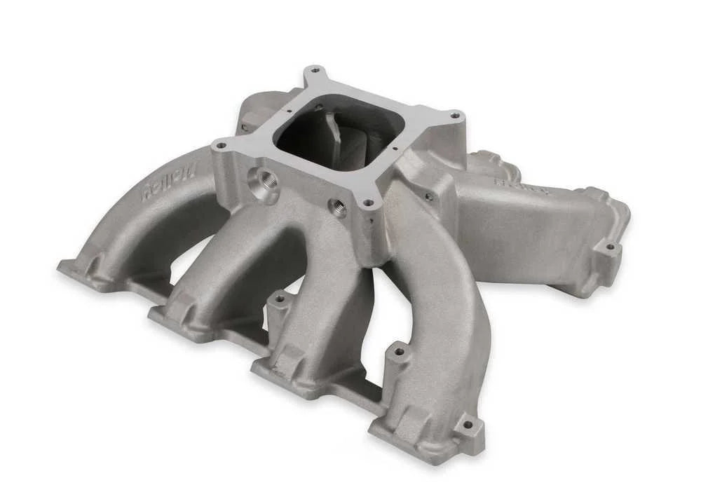 Holley Single Plane Split-Design Race Intake Manifold - 4150 300-291 fits GM LS3 / L92 - Additional View 5