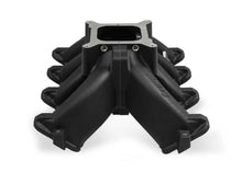Load image into Gallery viewer, Holley Single Plane Split-Design Race Intake Manifold - Black 300-256BK fits GM LS1 / LS2 / LS6 - Additional View 5