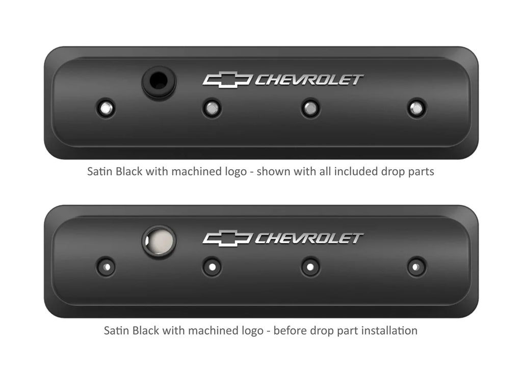 Holley Small Block Chevrolet - ZZ6/Vortec - Emissions Provision 241-292 - Side View