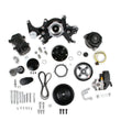 Load image into Gallery viewer, Holley Small Block Chevy Mid-Mount Complete Accessory System- Black Finish 20-240BK - Main Product View