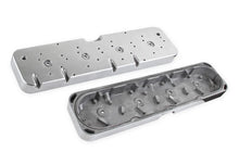 Load image into Gallery viewer, Holley Small Block Chevy to LS - Polished Finish 241-296 - Side View