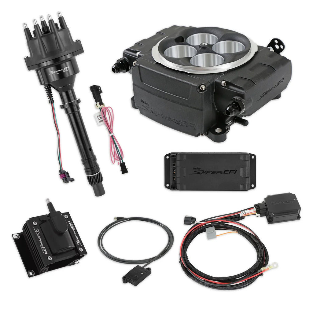 Holley Sniper 2 EFI Bundle Kit SBC BLACK 550-511-BPX-SBC
