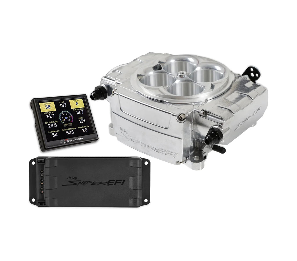 Holley Sniper 2 EFI Kit Polished w/PDM 550-510-3PX