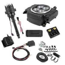 Load image into Gallery viewer, Holley Sniper-2 EFI Master Kit w/SBC Ignition Black 550-511-3PK-SBC
