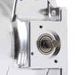 Load image into Gallery viewer, Holley Sniper EFI 102MM Throttle Body, Silver with IAC provision 860002-1 fits GM LS Engine - Side View