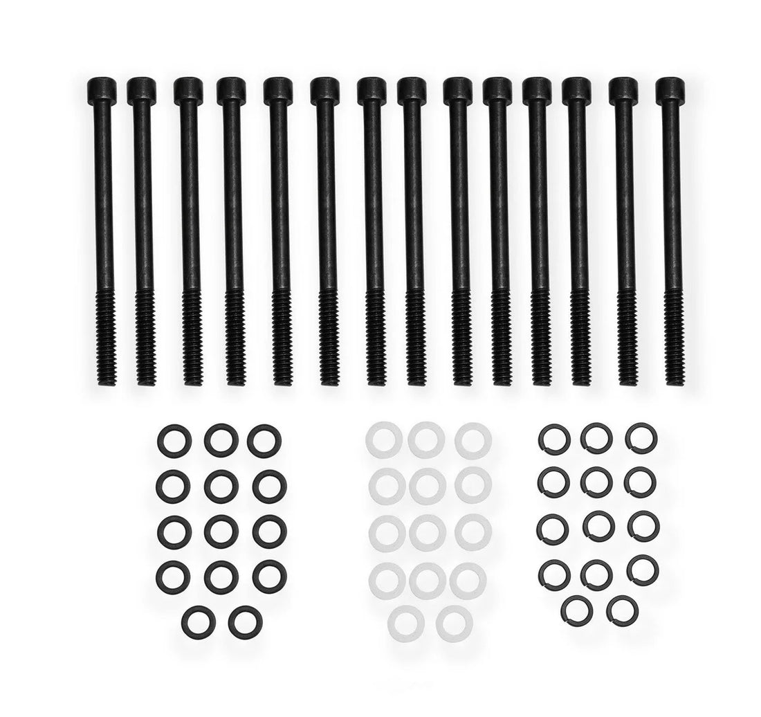 Holley Sniper EFI 1/4" Thick Billet Rail 890002B fits 1965-2000 Chevrolet / GMC - Side View