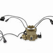 Load image into Gallery viewer, Holley Sniper EFI 2GC Large Bore - Classic Gold 550-857 fits 1973-1978 Checker / Chevrolet / GMC - Back View