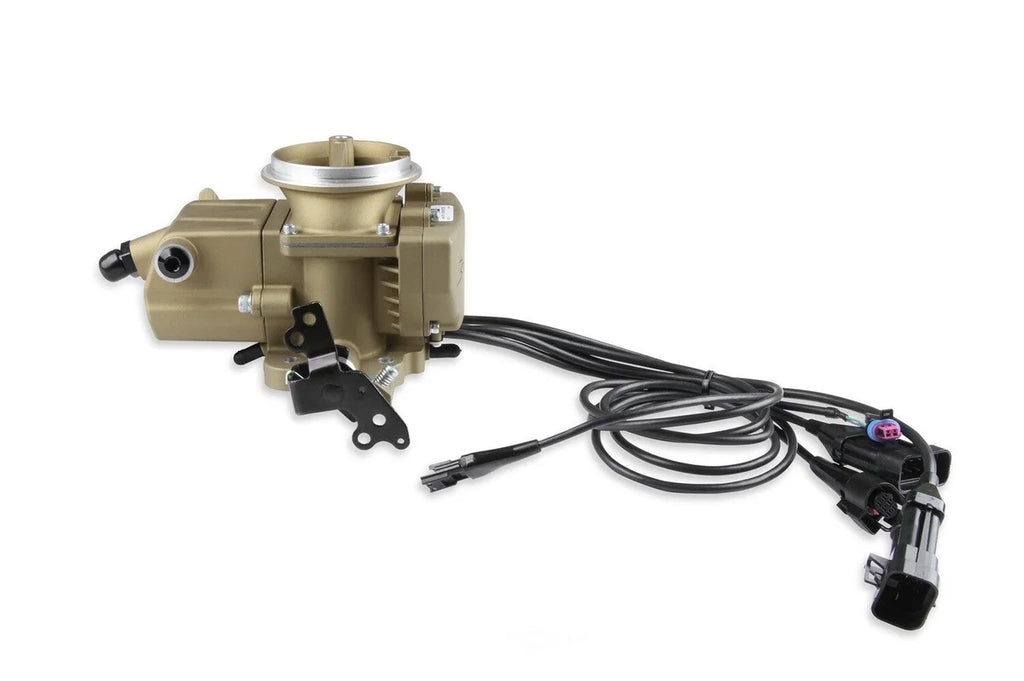 Holley Sniper EFI 2GC Large Bore - Classic Gold 550-857 fits 1973-1978 Checker / Chevrolet / GMC - Additional View 5