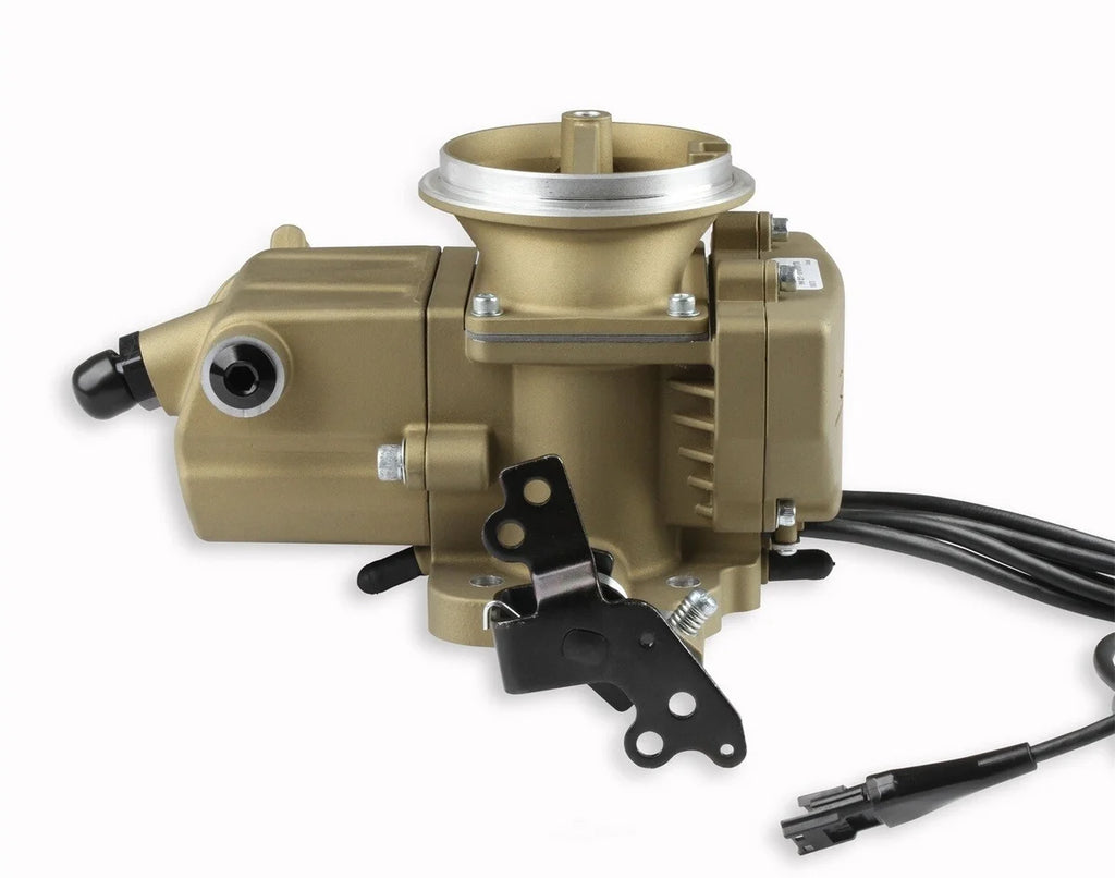 Holley Sniper EFI 2GC Large Bore - Classic Gold 550-857 fits 1973-1978 Checker / Chevrolet / GMC - Additional View 6