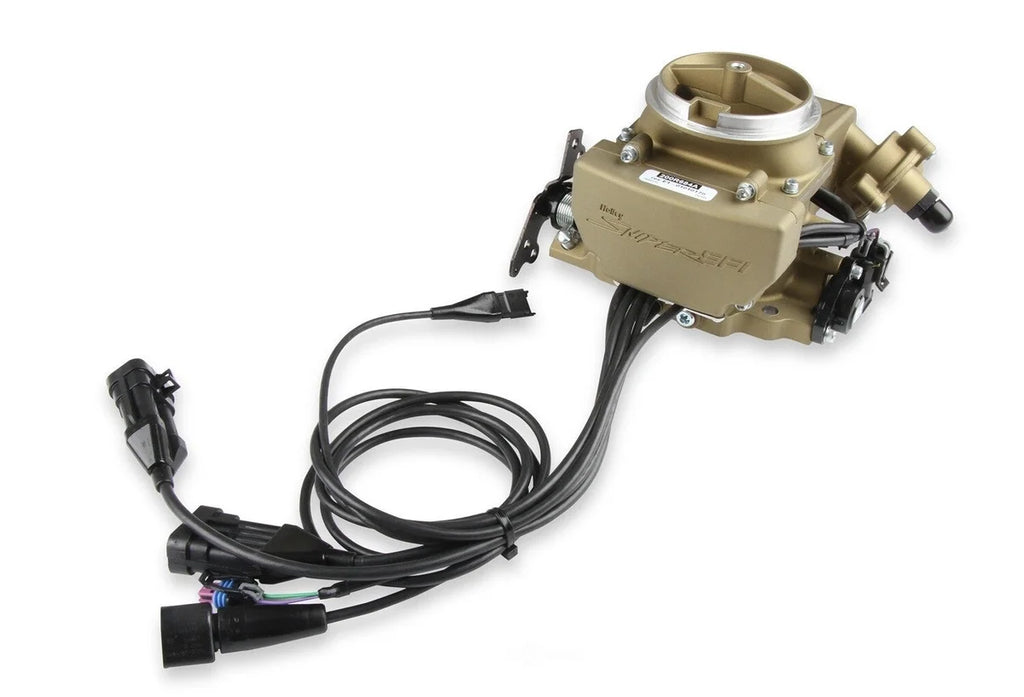 Holley Sniper EFI 2GC Large Bore - Classic Gold 550-857 fits 1973-1978 Checker / Chevrolet / GMC - Additional View 8