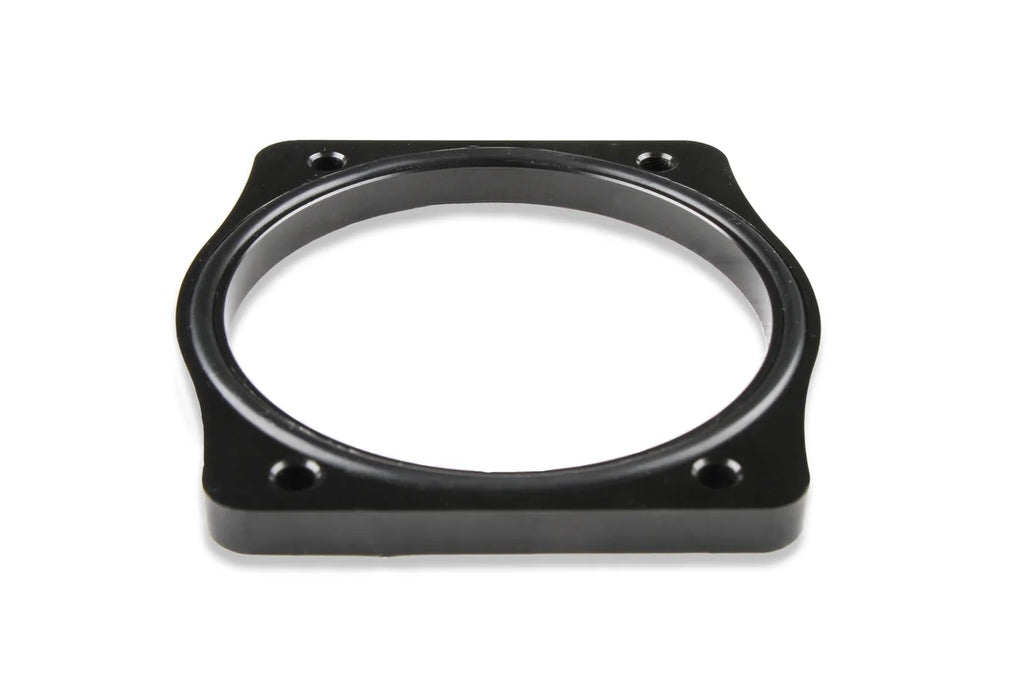 Holley Sniper EFI 4-Bolt 102mm Throttle Body Spacer fits LS - Side View