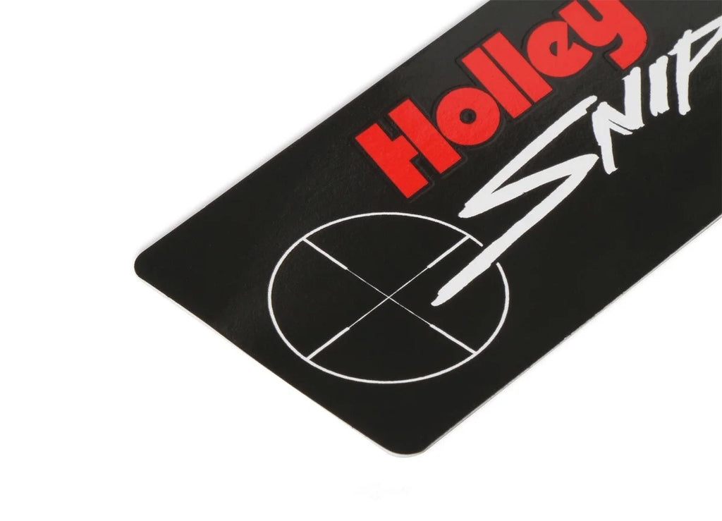 Holley Sniper EFI 5" L x 1.5" W Decal 36-475 - Detail View