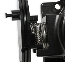 Load image into Gallery viewer, Holley Sniper EFI 90MM Throttle Body with Sniper EFI Logo Black 860010 fits 2011-Present Ford Coyote 5.0L - Side View