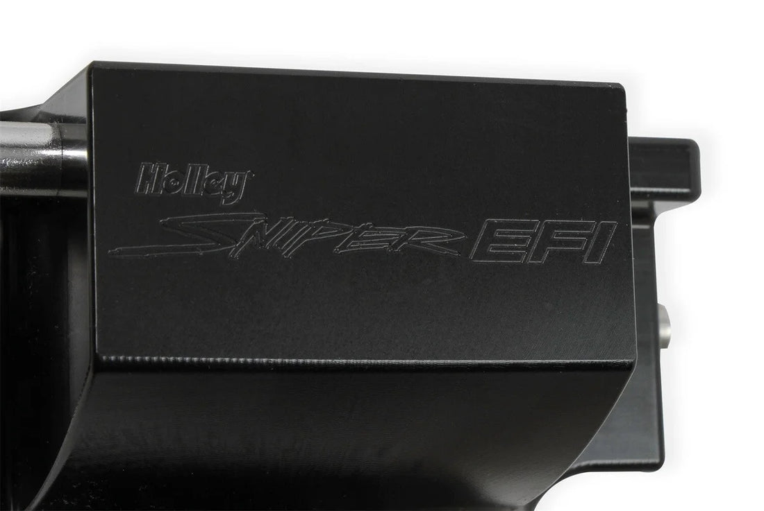 Holley Sniper EFI 90MM Throttle Body with Sniper EFI Logo Black 860010 fits 2011-Present Ford Coyote 5.0L - Additional View 6