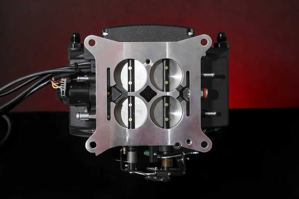 Holley Sniper EFI Base Kit - Without PDM - 3.5 in. Handheld - Installation View