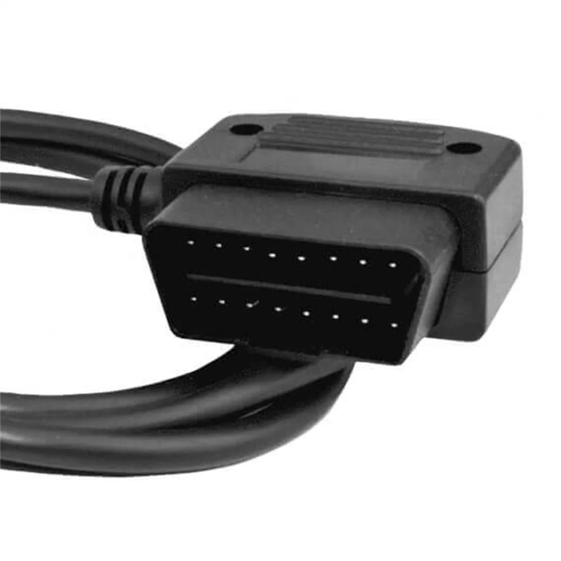 Holley Sniper EFI Black Tube, Red LED OBD-ll Plug Connection for 2008-Present vehicles 840001-1 - Back View