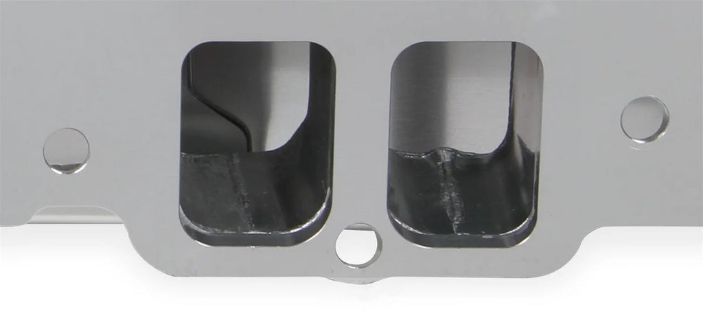 Holley Sniper EFI Fabricated Intake Manifold Single Plane 1 x 4150 Silver with Sniper Logo 835011 fits BBC - Additional Vi...