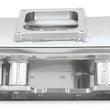 Load image into Gallery viewer, Holley Sniper EFI Fabricated Intake Manifold Single Plane 1 x 4500 Silver with Sniper Logo 835161 fits BBC - Back View