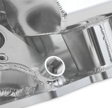 Load image into Gallery viewer, Holley Sniper EFI Fabricated Intake Manifold Single Plane 1 x 4500 Silver with Sniper Logo 835161 fits BBC - Additional Vi...