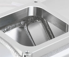 Load image into Gallery viewer, Holley Sniper EFI Fabricated Intake Manifold Single Plane 1 x 4500 Silver with Sniper Logo 835161 fits BBC - Additional Vi...