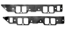 Load image into Gallery viewer, Holley Sniper EFI Fabricated Intake Manifold Single Plane 2 x 4150 Silver with Sniper Logo 835061 fits BBC - Side View