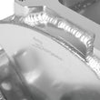Load image into Gallery viewer, Holley Sniper EFI Fabricated Intake Manifold Single Plane 2 x 4150 Silver with Sniper Logo 835061 fits BBC - Back View