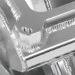 Load image into Gallery viewer, Holley Sniper EFI Fabricated Intake Manifold Single Plane 2 x 4150 Silver with Sniper Logo 835061 fits BBC - Additional Vi...