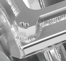 Load image into Gallery viewer, Holley Sniper EFI Fabricated Intake Manifold Single Plane 2 x 4150 Silver with Sniper Logo 835061 fits BBC - Additional Vi...