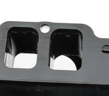 Load image into Gallery viewer, Holley Sniper EFI Fabricated Intake Manifold Single Plane 2 x 4500 Black with Sniper Logo 835172 fits BBC - Additional View 6
