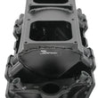 Load image into Gallery viewer, Holley Sniper EFI Fabricated Intake Manifold Single Plane 2 x 4500 Black with Sniper Logo 835172 fits BBC - Additional View 7