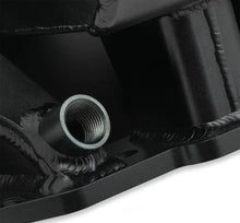 Load image into Gallery viewer, Holley Sniper EFI Fabricated Intake Manifold Single Plane 2 x 4500 Black with Sniper Logo 835172 fits BBC - Additional Vie...